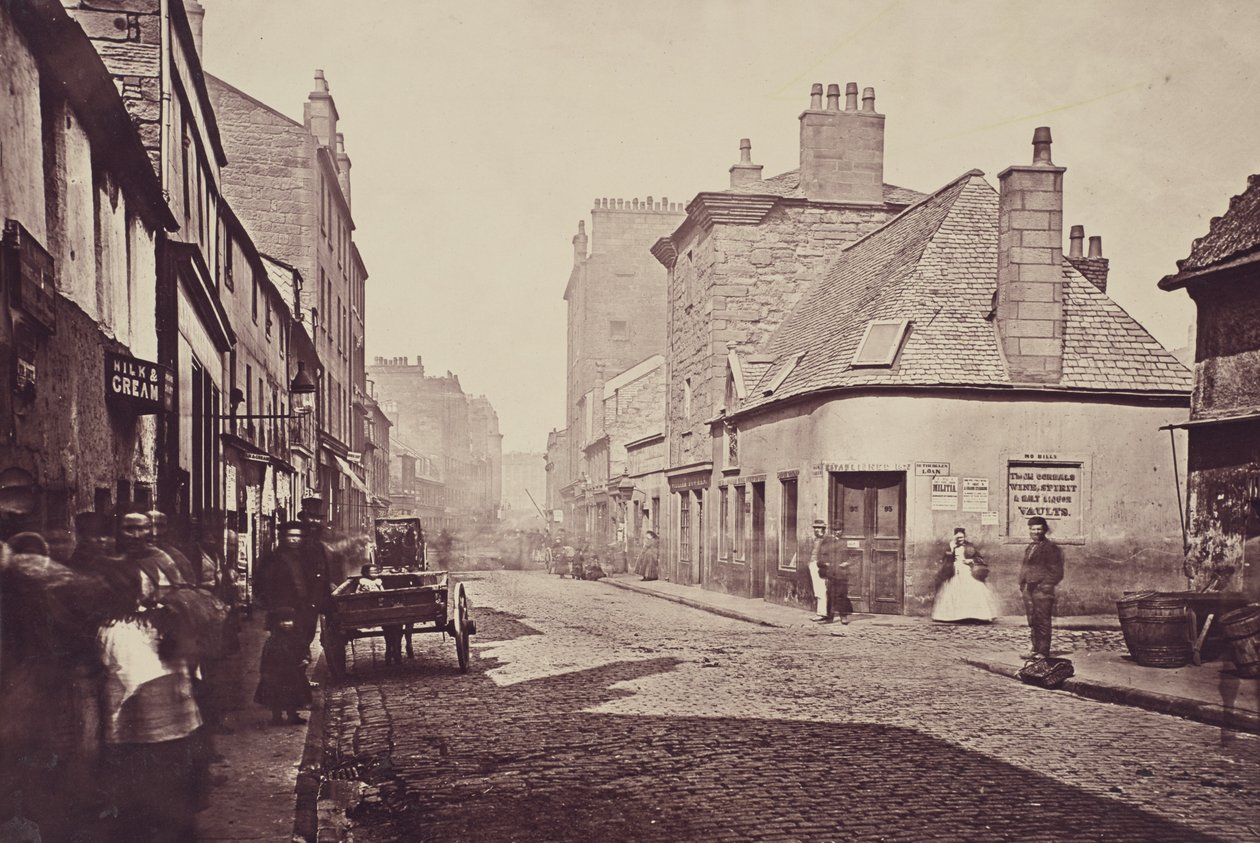 Main Street, Gorbals, kijkend naar het noorden. door Thomas Annan