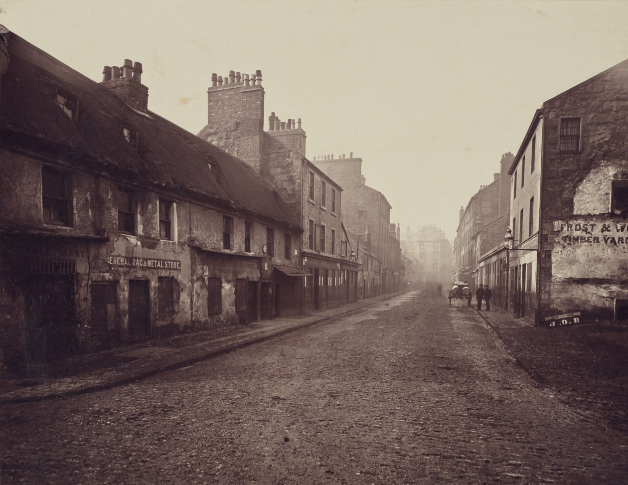 Main Street, Gorbals, kijkend naar het zuiden. door Thomas Annan