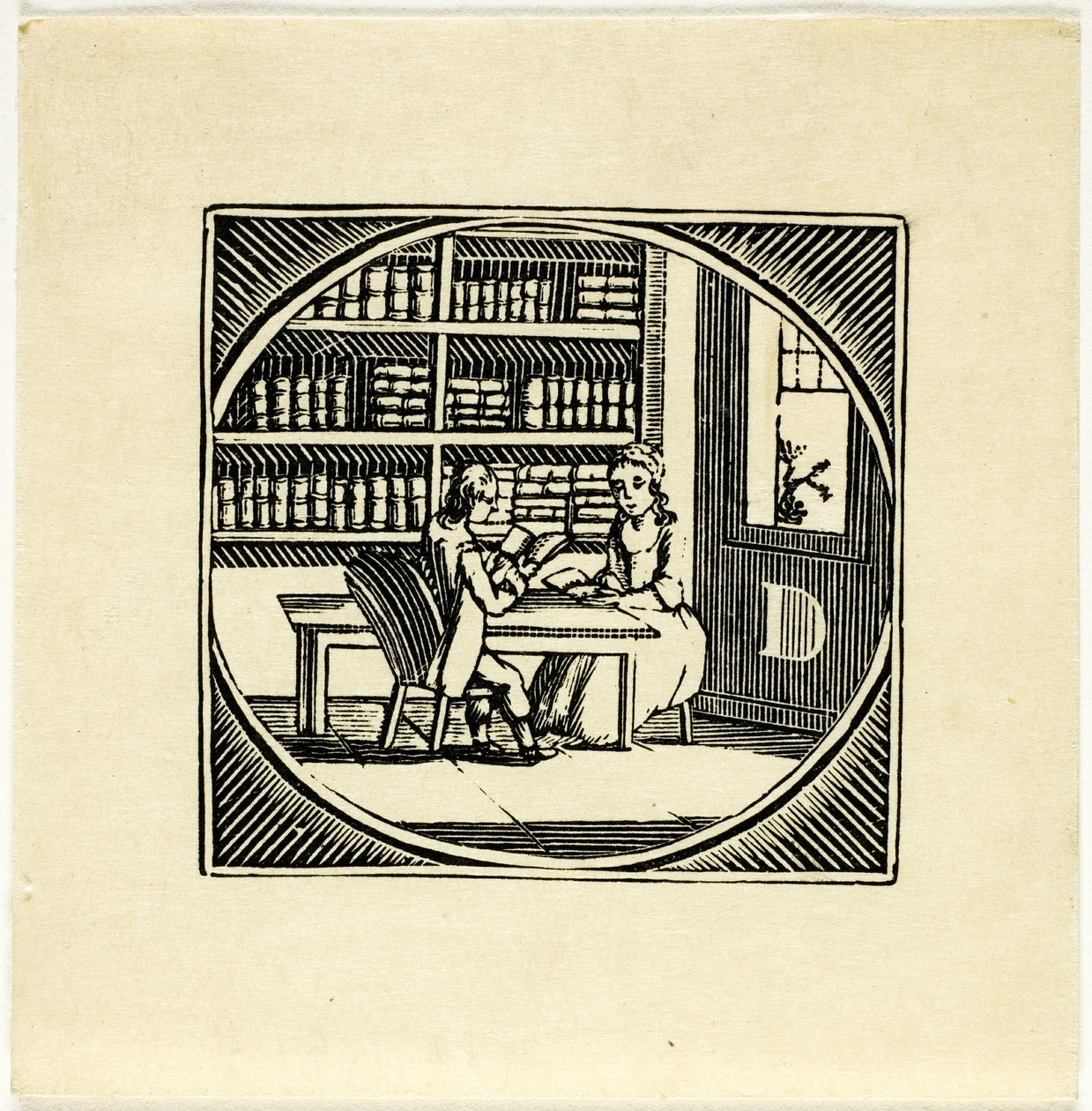 Boekillustratie door Thomas Bewick