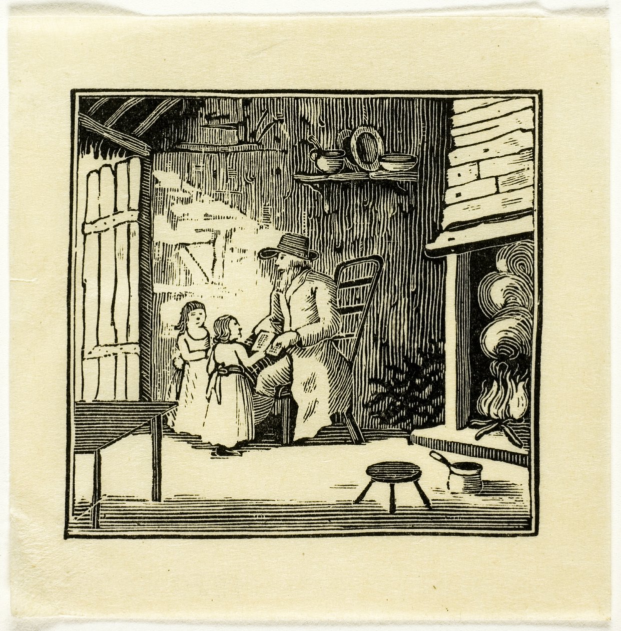 Boekillustratie door Thomas Bewick