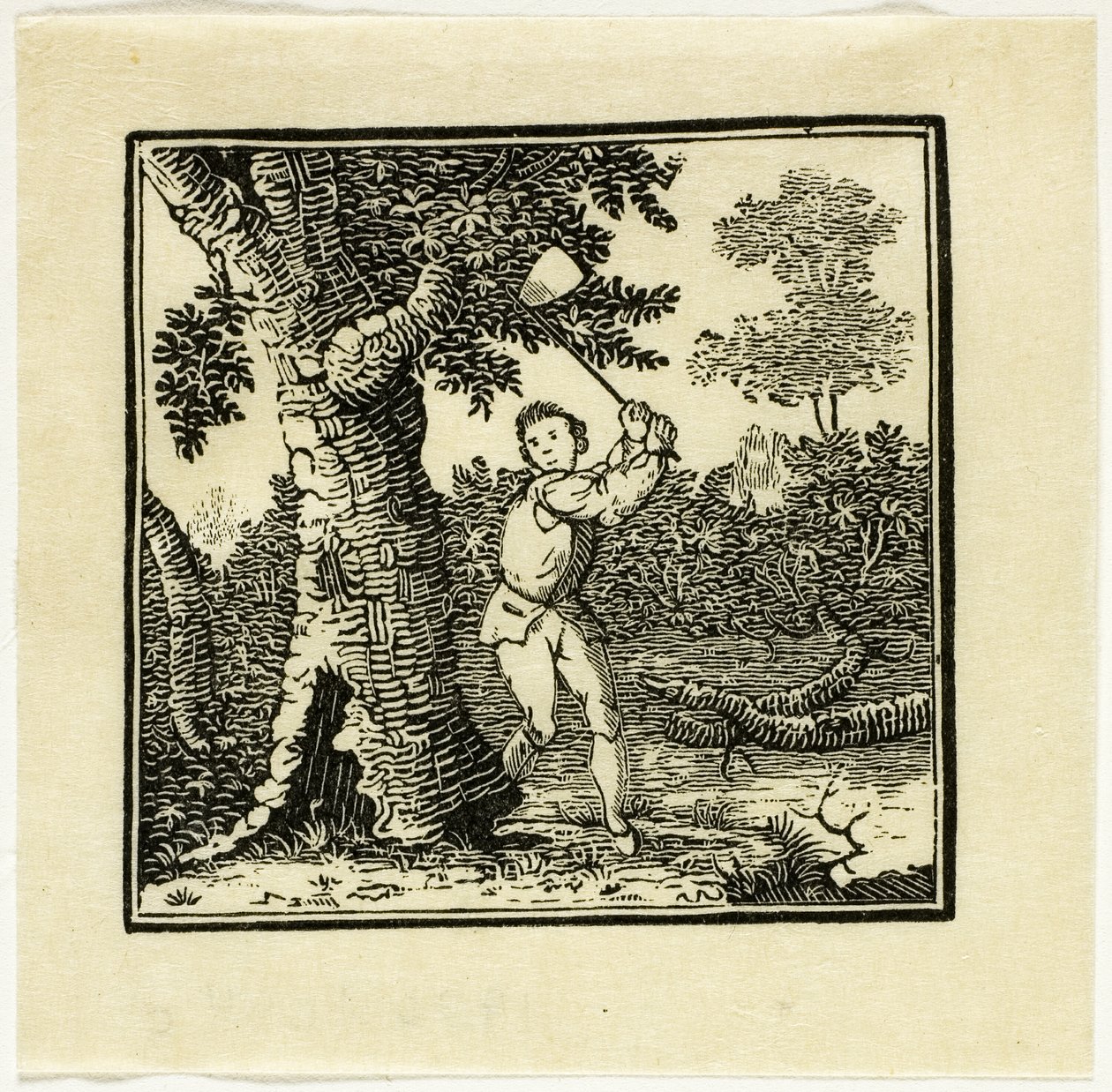 Boekillustratie door Thomas Bewick