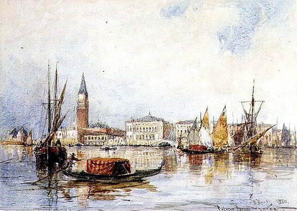 Venetië door Thomas Bush Hardy