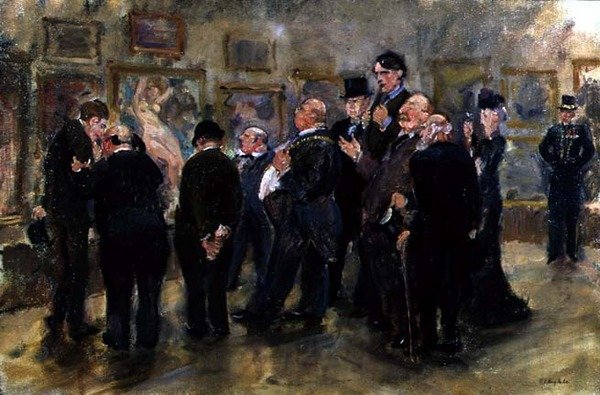 De Aankoopcommissie door Thomas Cantrell Dugdale