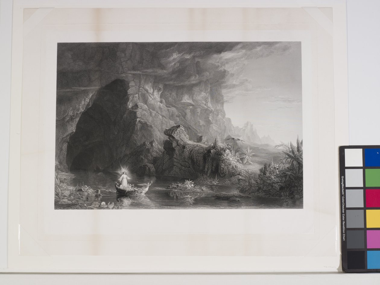 De Reis van het Leven: Kindertijd door Thomas Cole