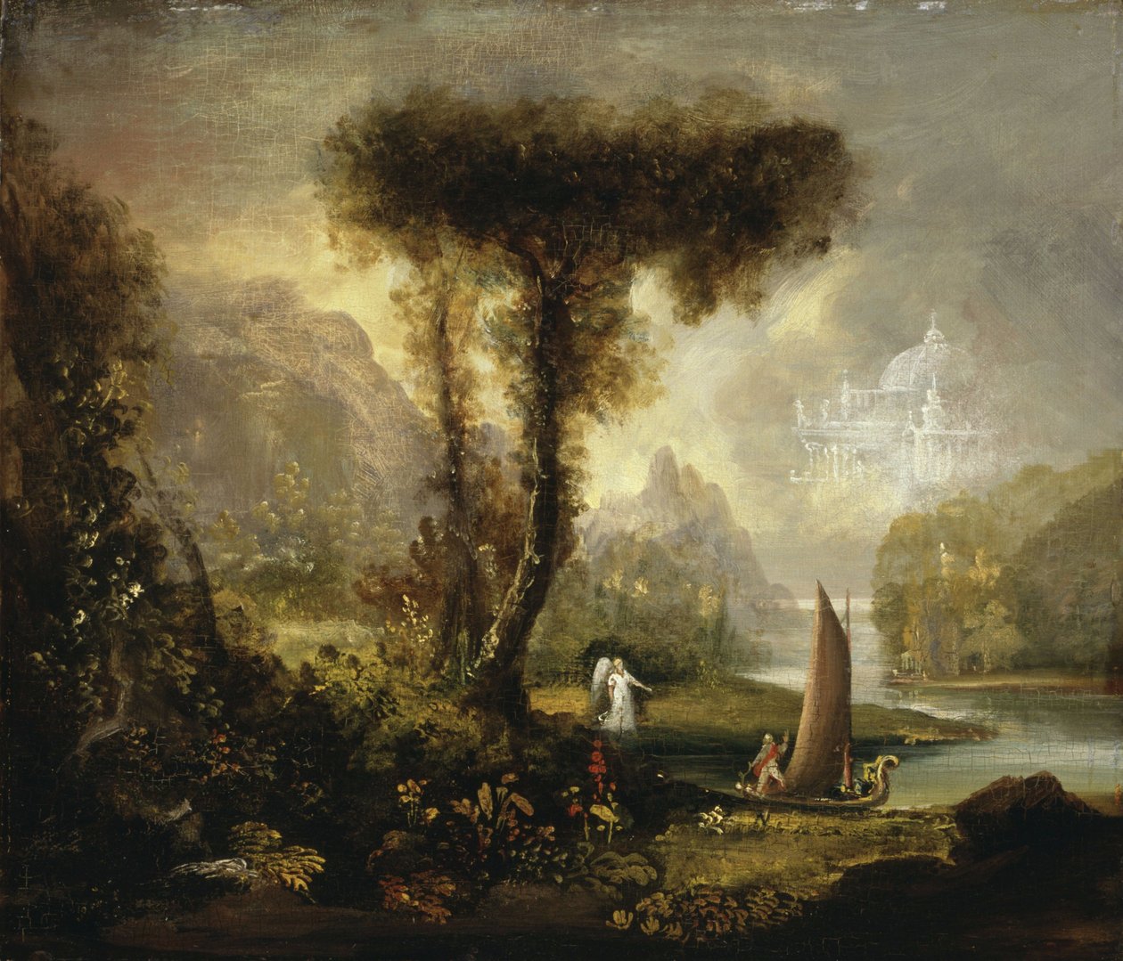 De reis van het leven: jeugd (studie) door Thomas Cole