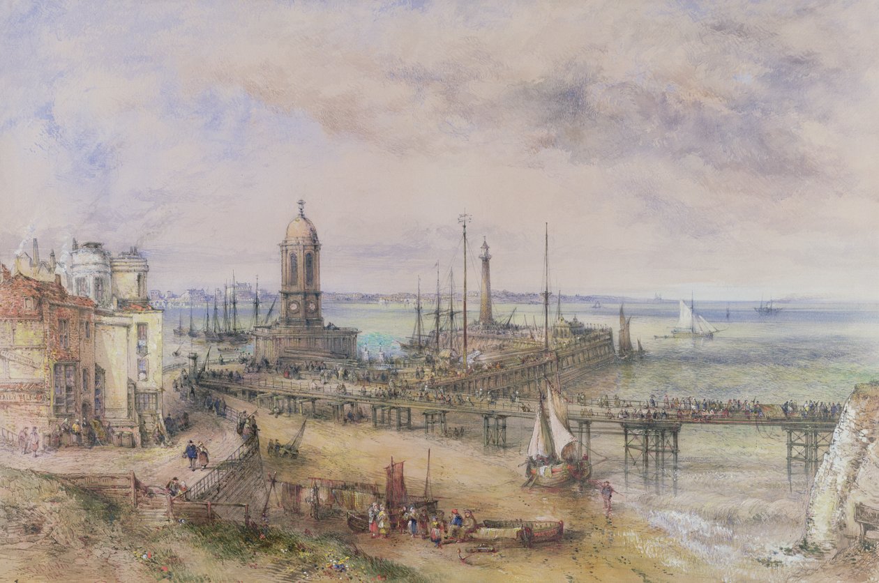 Margate, 1885 door Thomas Colman Dibdin