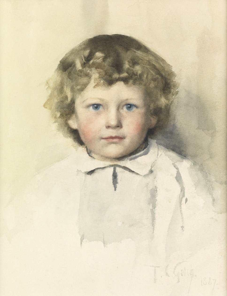 Kleine Boo, 1887 door Thomas Cooper Gotch