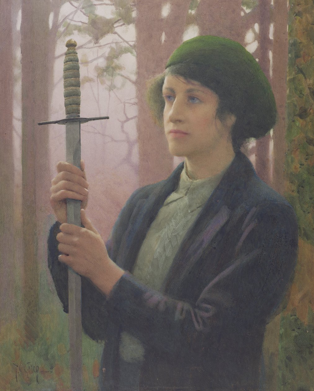 De Gelofte door Thomas Cooper Gotch