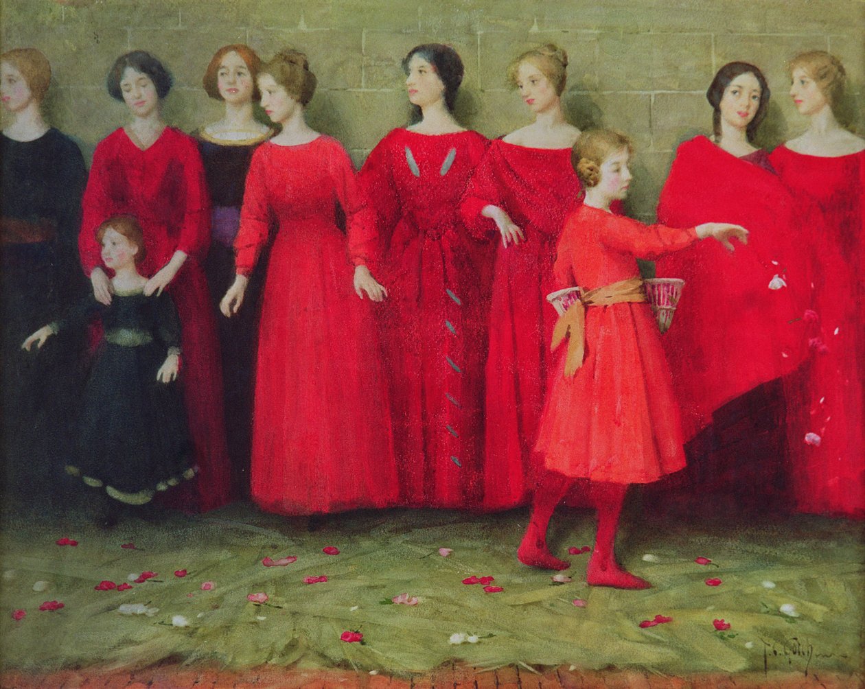 Ze komen door Thomas Cooper Gotch