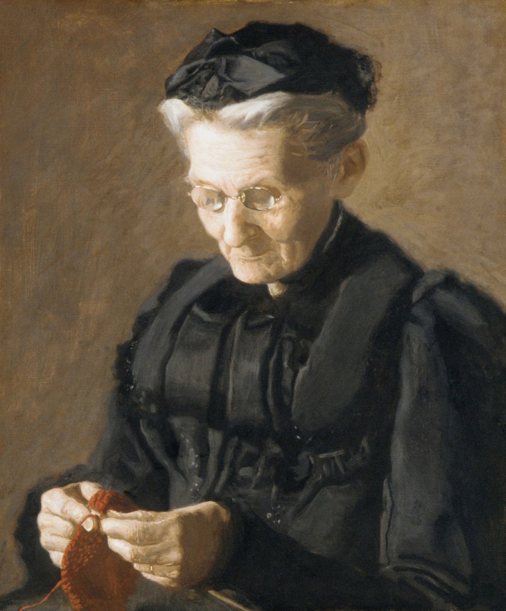 Mevrouw Mary Arthur door Thomas Cowperthwait Eakins