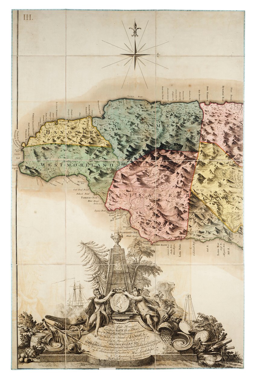 Het eiland Jamaica door Thomas Craskell