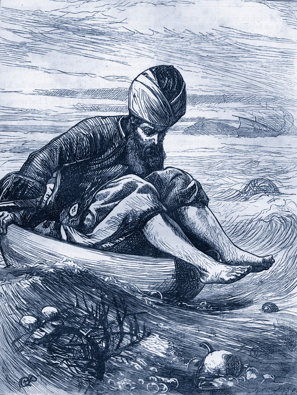 Het verhaal van Sindbad door Thomas Dalziel