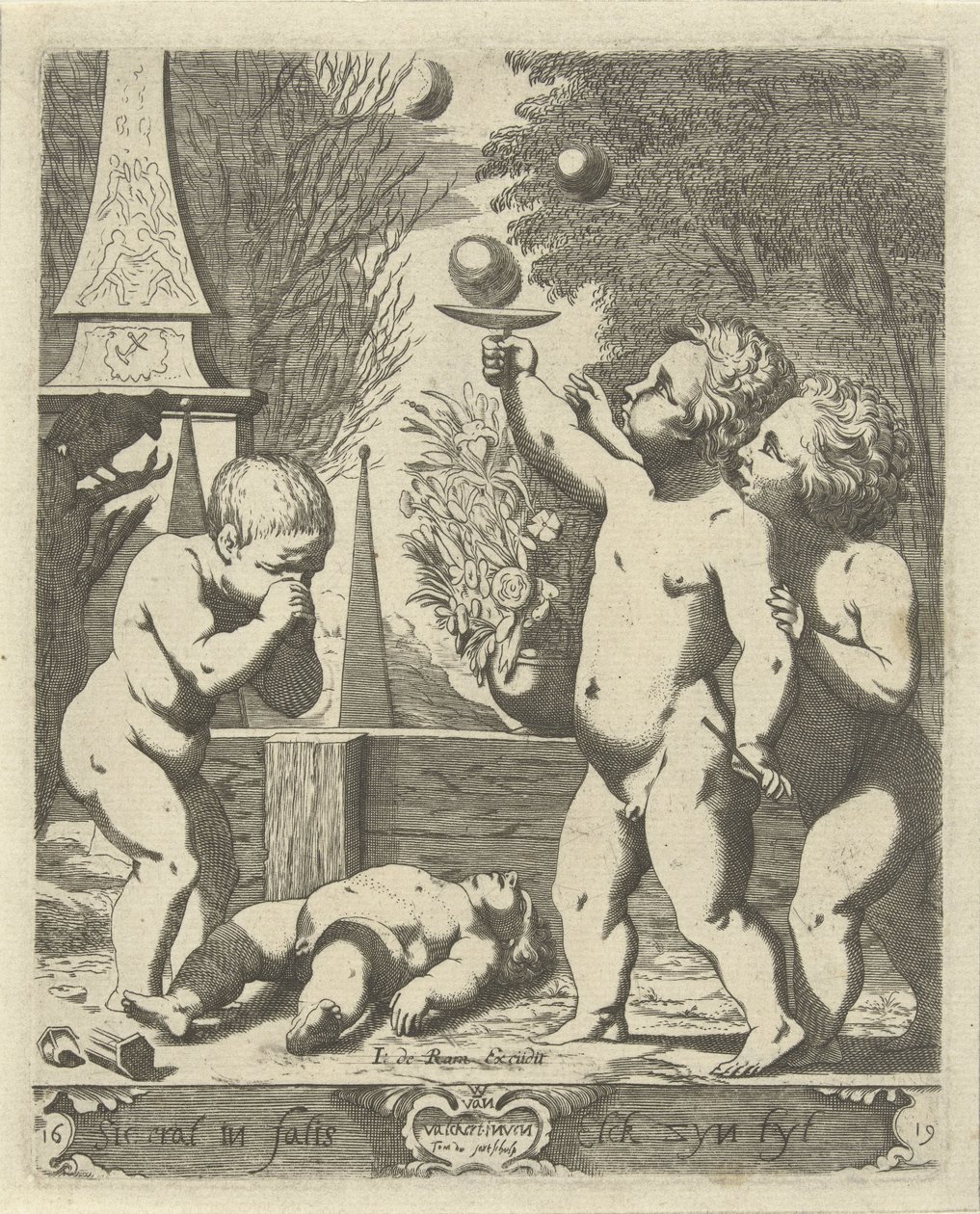 Het leven en de dood door Thomas Dusart