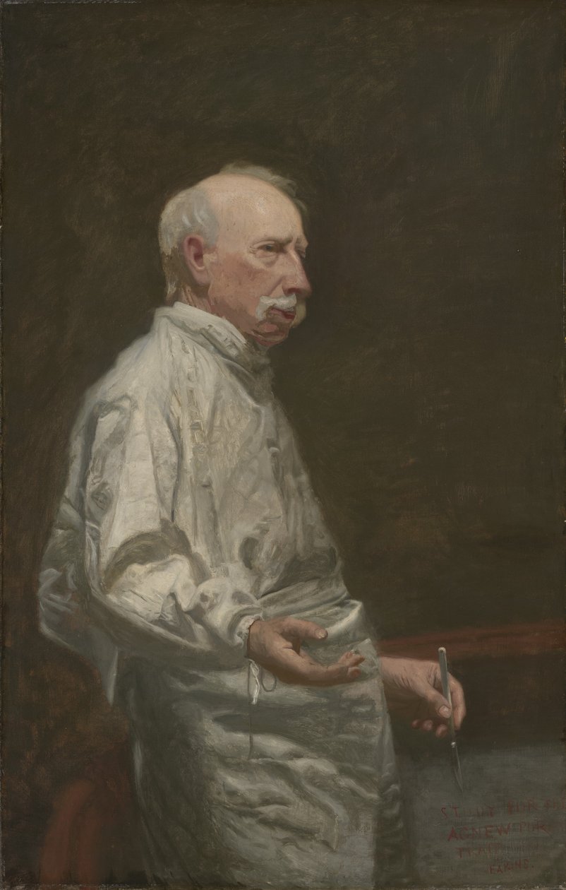 Dr. Agnew, c.1889 door Thomas Eakins
