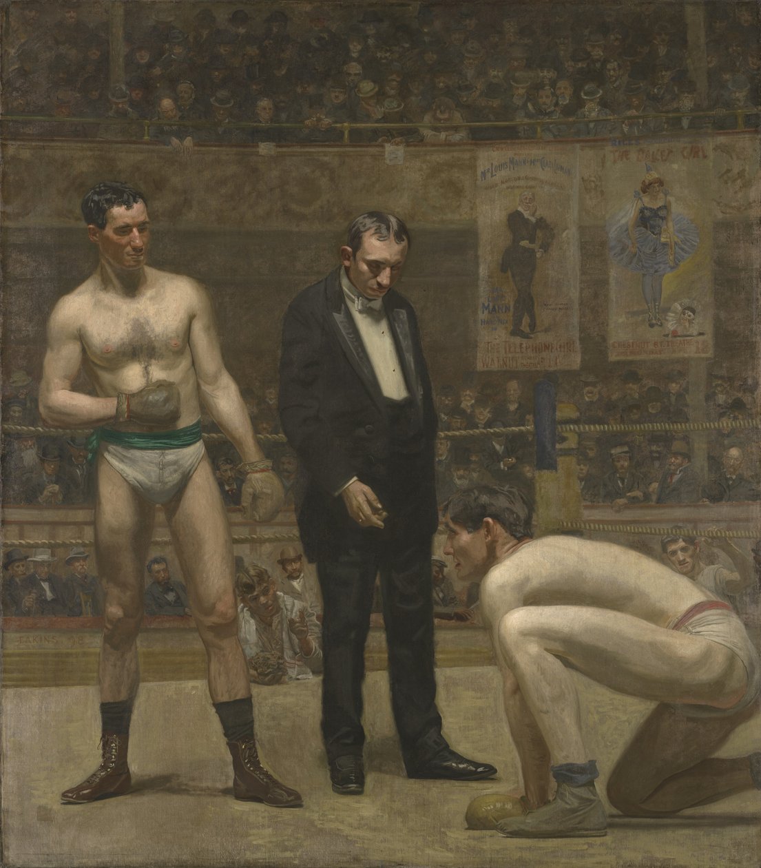 De telling, 1898 door Thomas Eakins