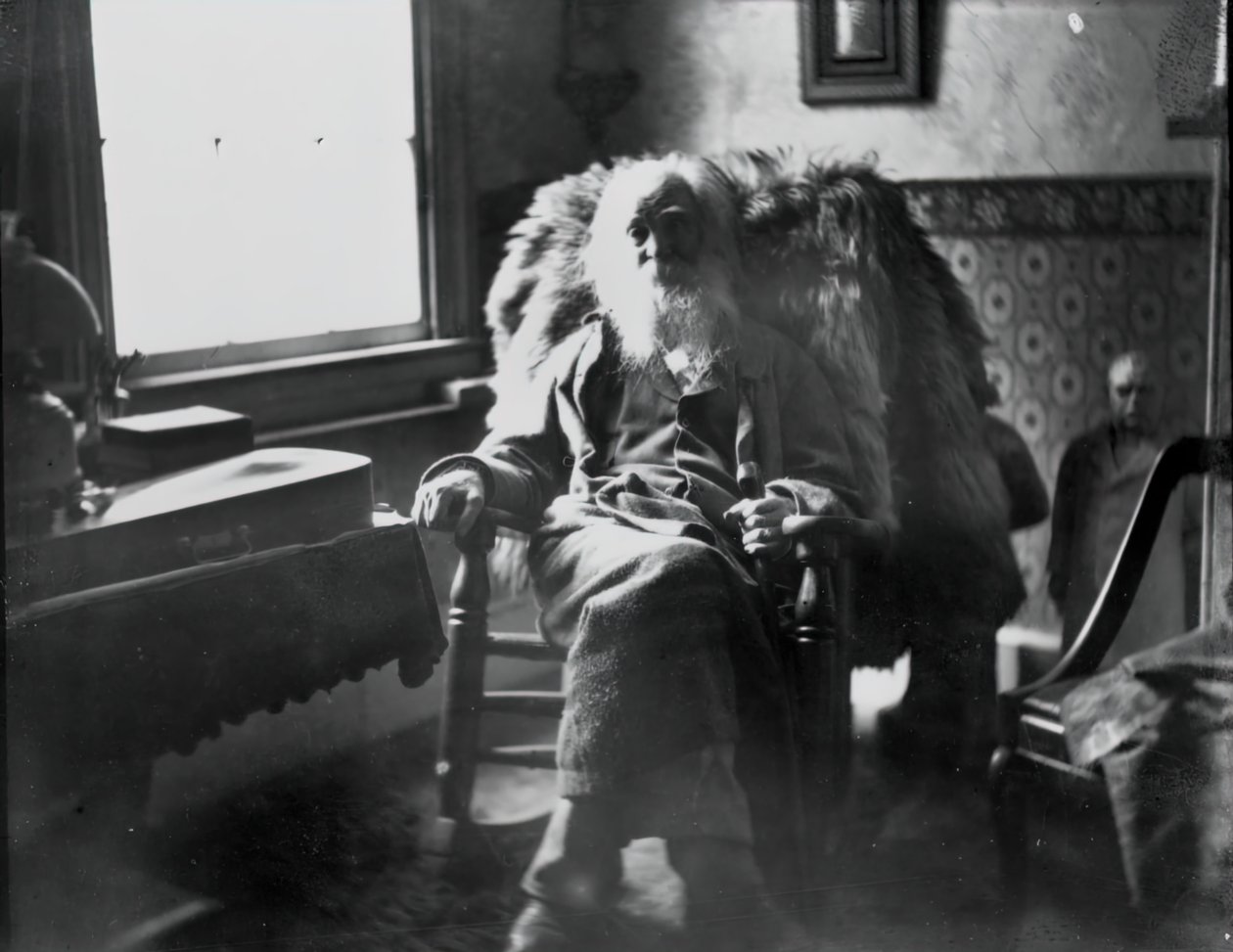 Walt Whitman in Camden, N.J., ca. 1891 door Thomas Eakins