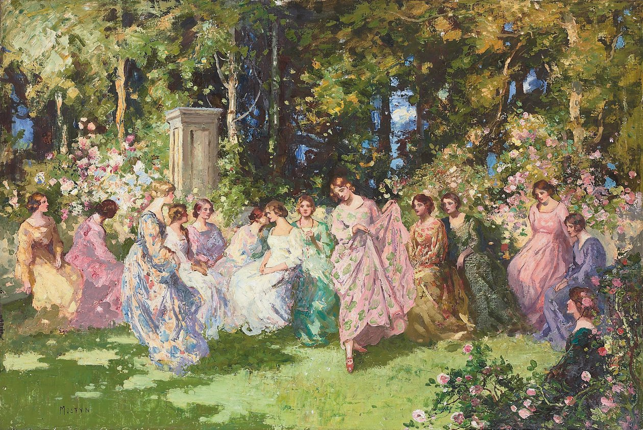 Fête Champêtre door Thomas Edwin Mostyn