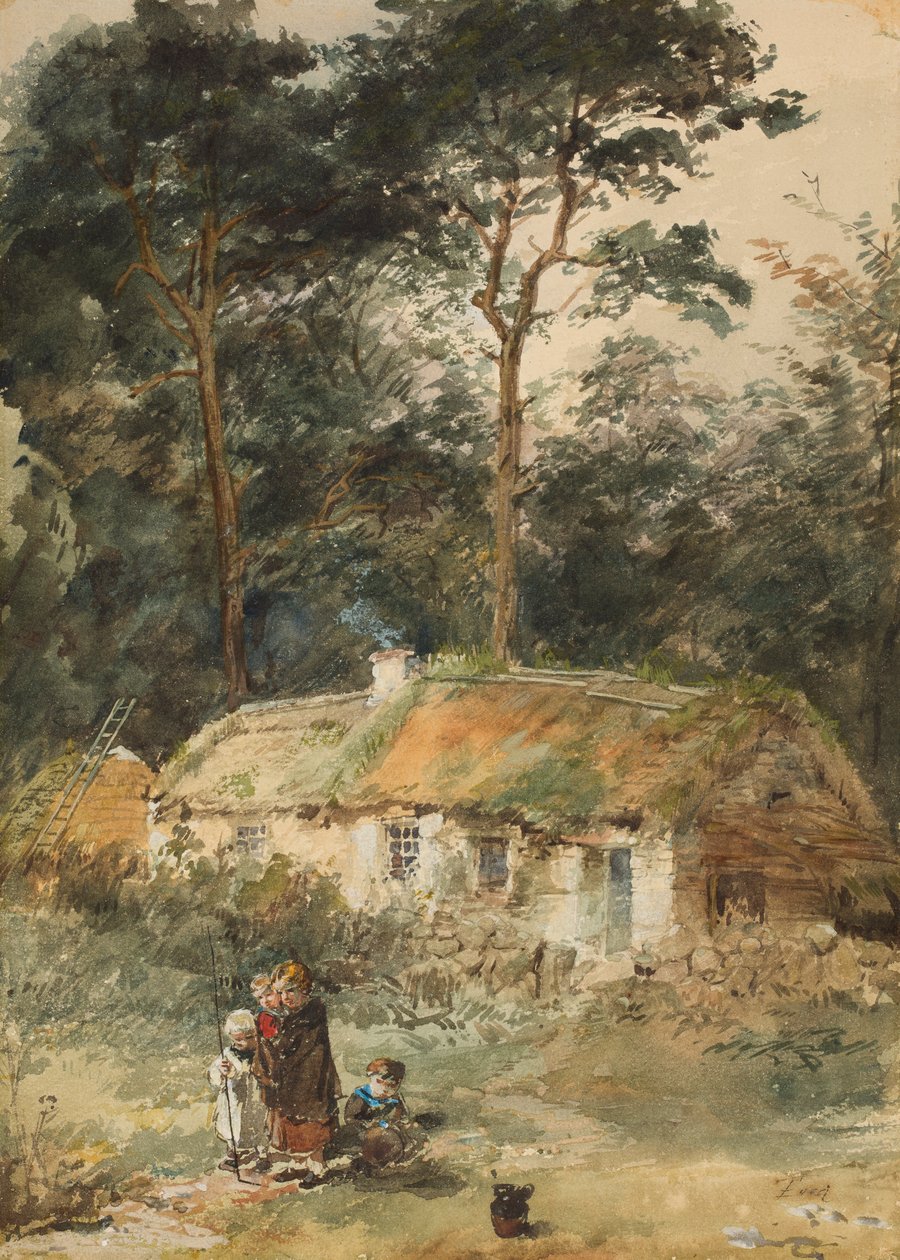 Het Huis van de Faeds door Thomas Faed