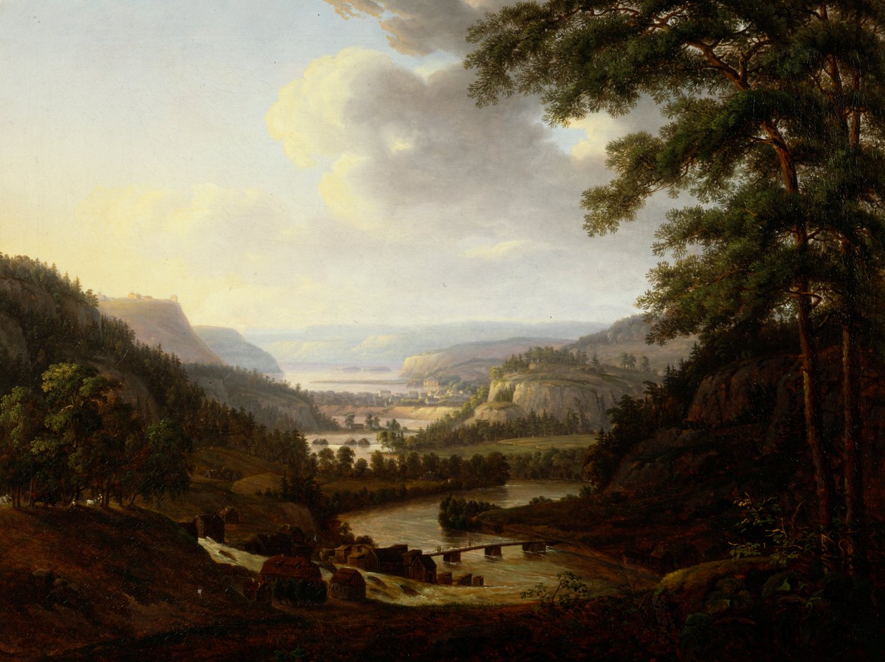 Uitzicht over Tistedal door Thomas Fearnley