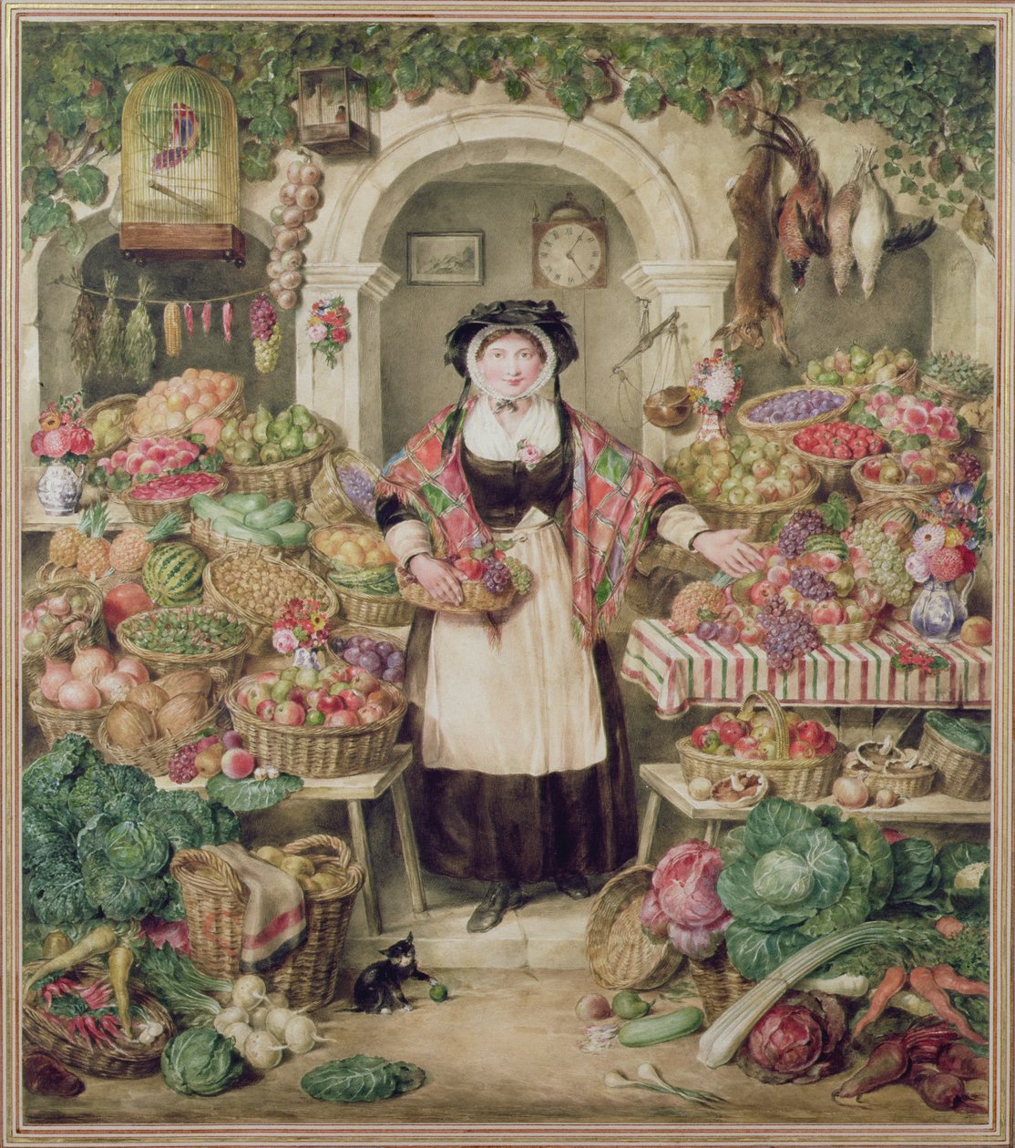 De groentekraam door Thomas Frank Heaphy