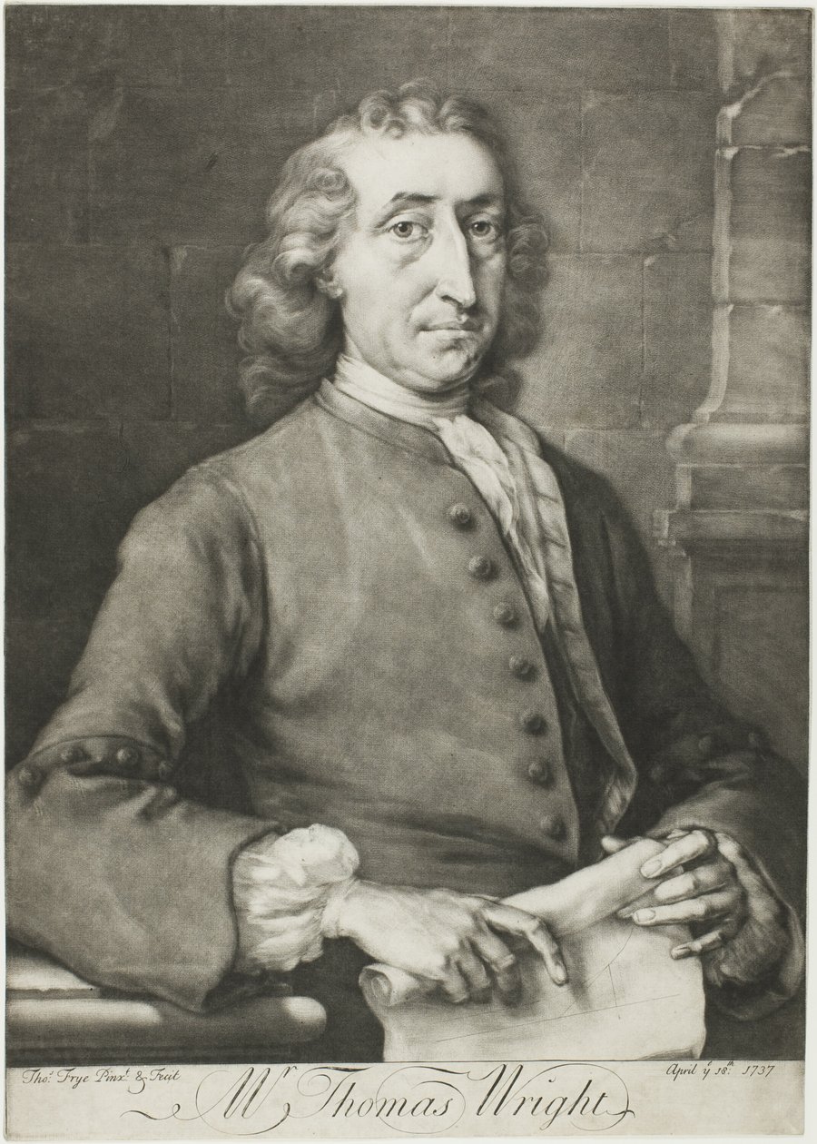 Thomas Wright door Thomas Frye