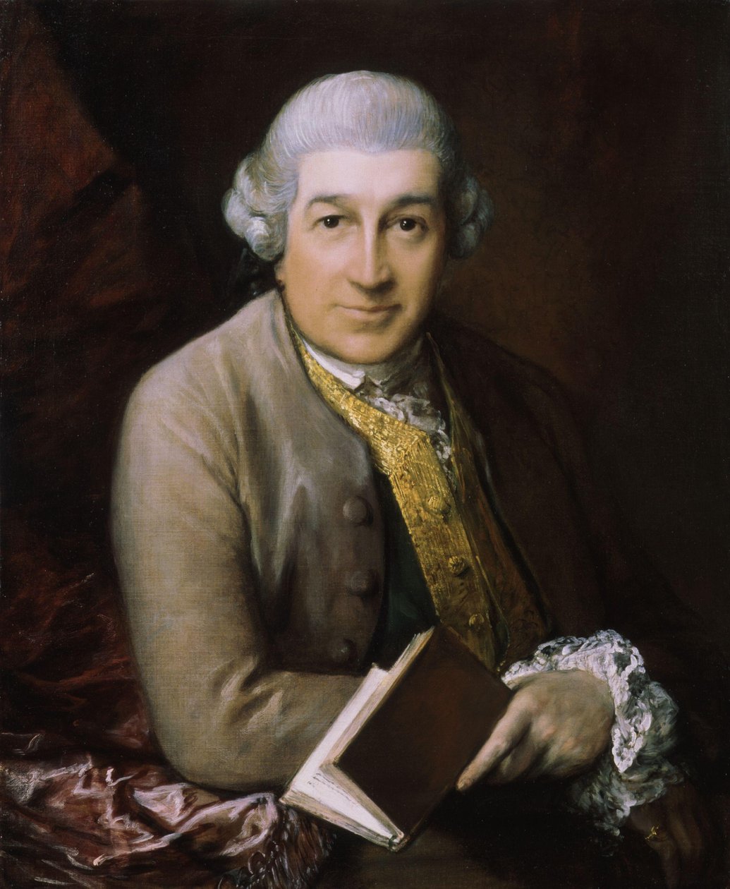 David Garrick door Thomas Gainsborough