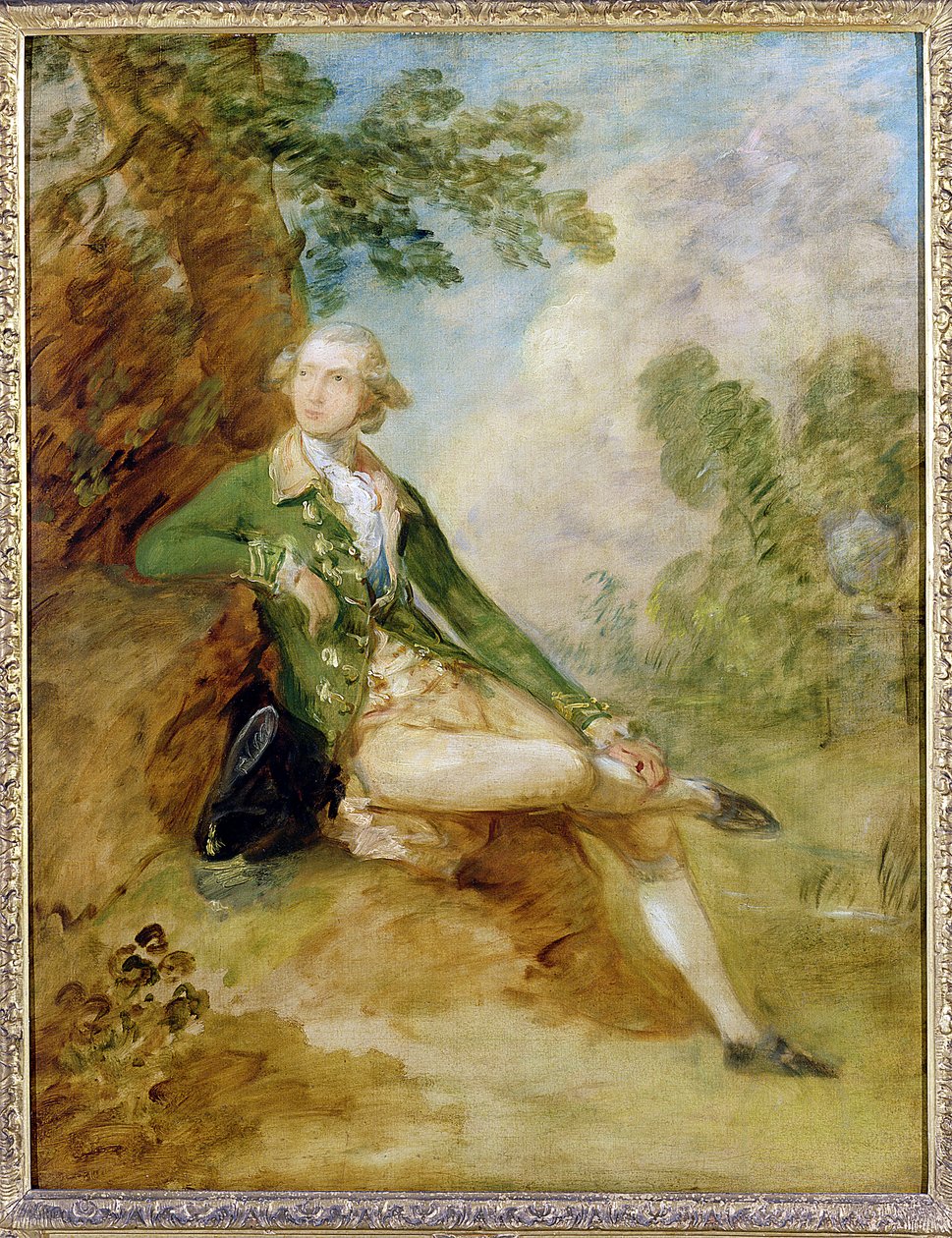 Edward Augustus, Hertog van Kent, c.1787 door Thomas Gainsborough