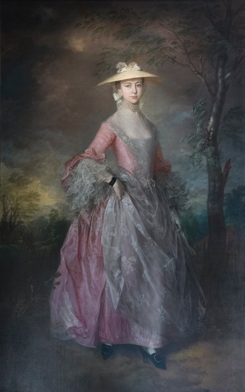 Mary gravin Howe door Thomas Gainsborough