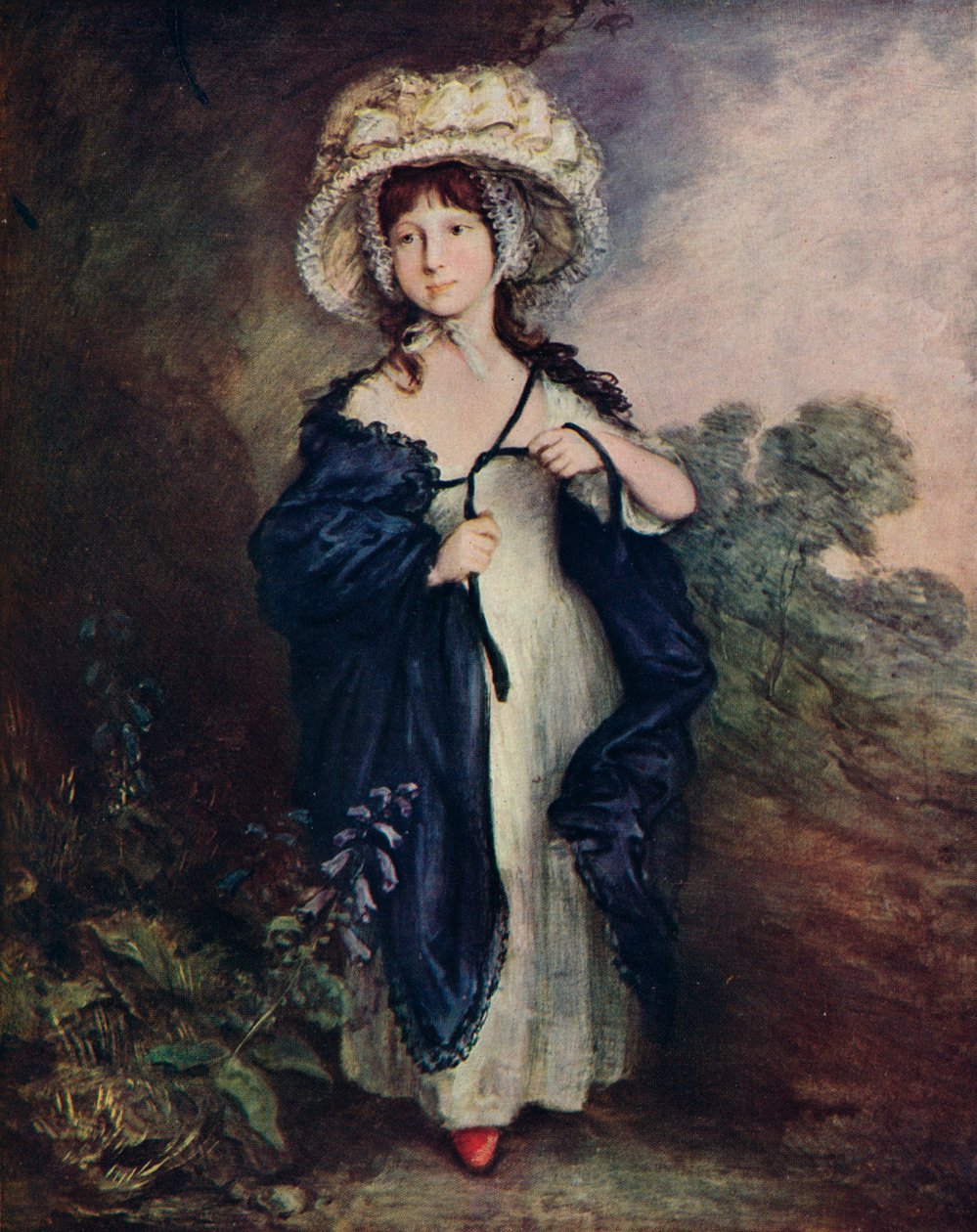 Miss Elizabeth Haverfield, c1780 1910 door Thomas Gainsborough