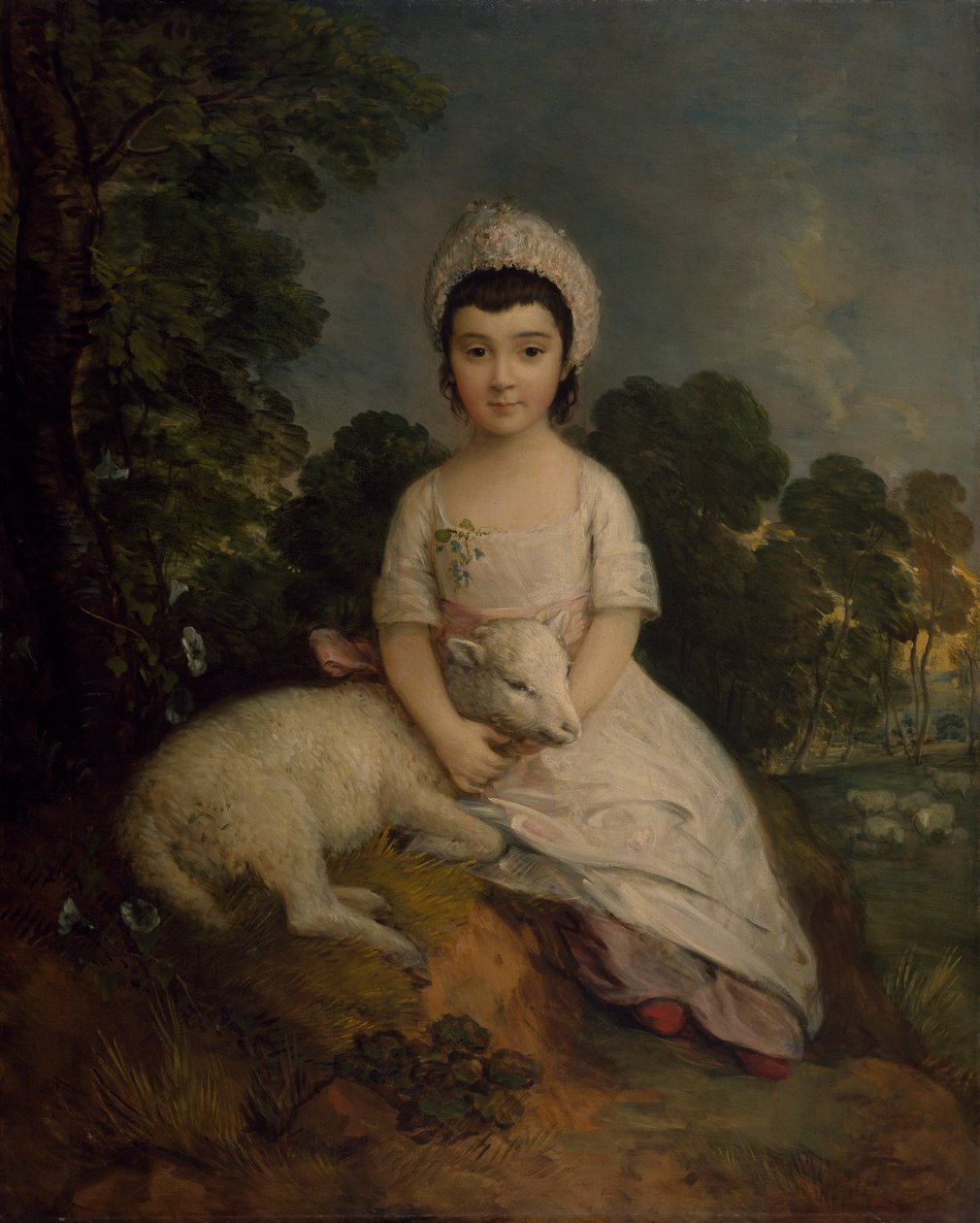 Portret van Isabelle Bell Franks door Thomas Gainsborough