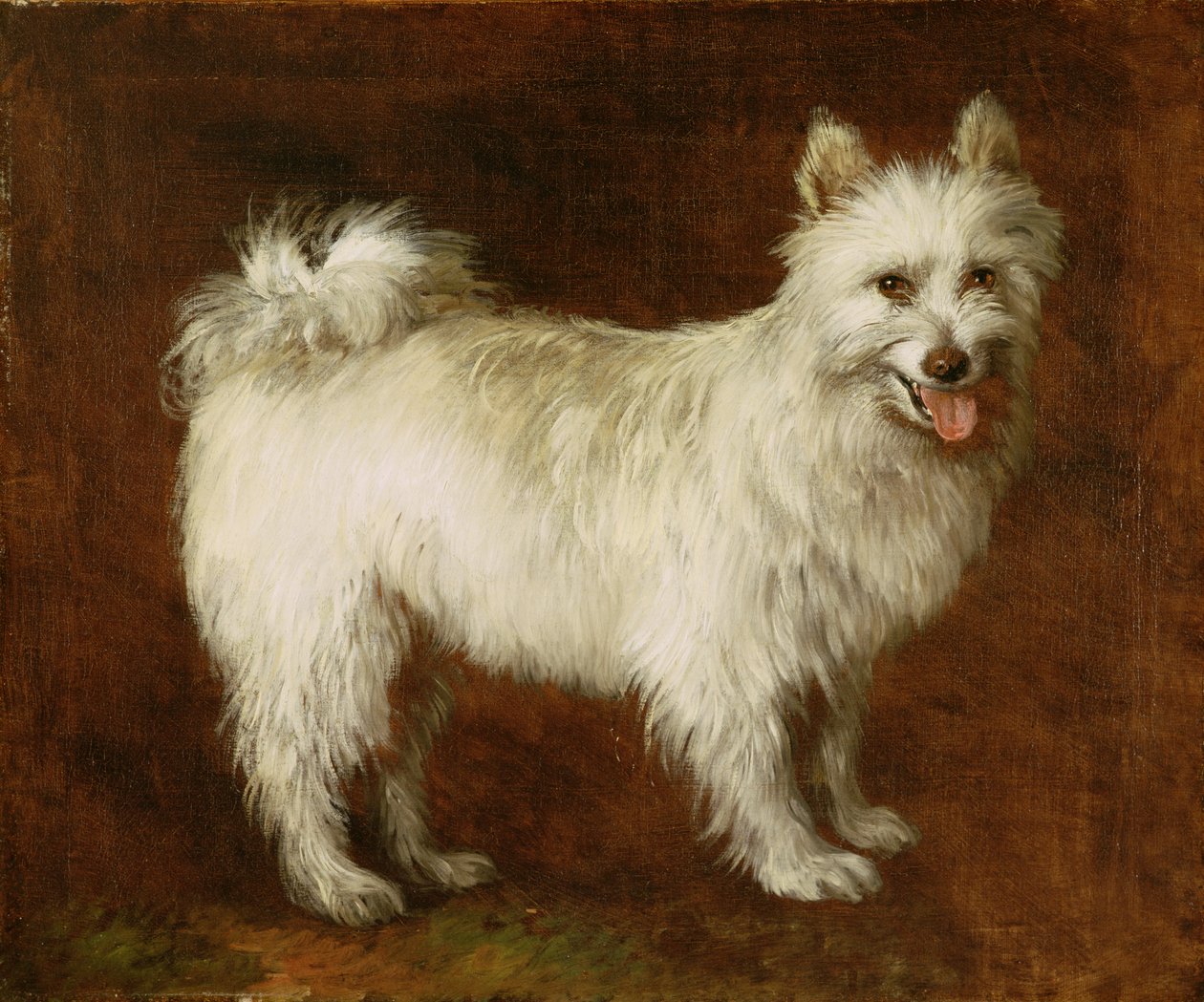 Spitzhond, ca. 1760-70 door Thomas Gainsborough