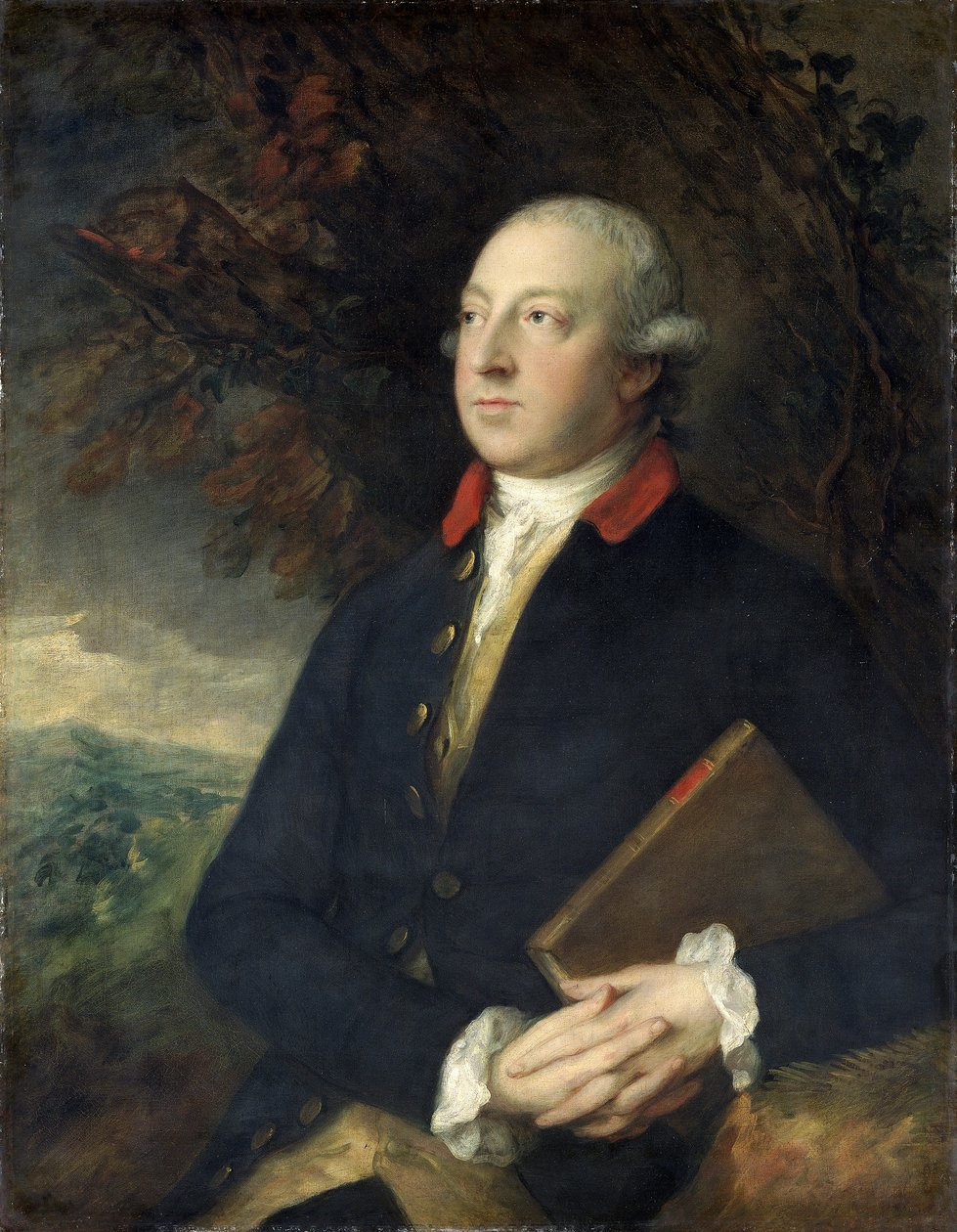 Thomas Pennant, 1726-1798 door Thomas Gainsborough