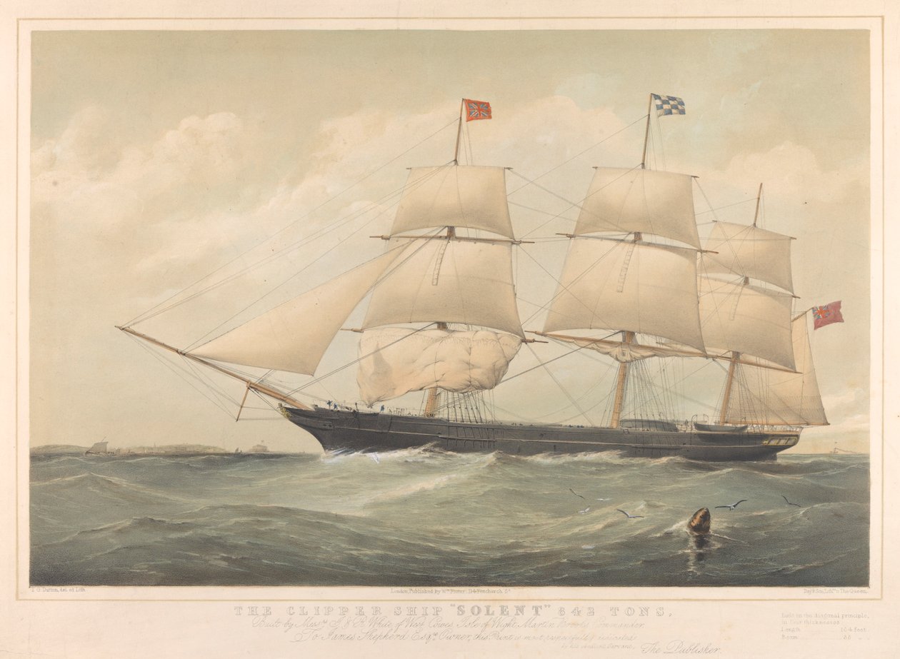 Het klipperschip 