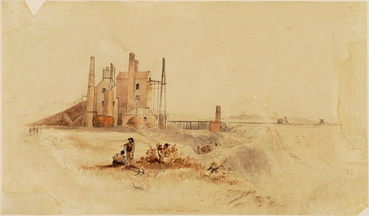 Willington Colliery door Thomas H. Hair