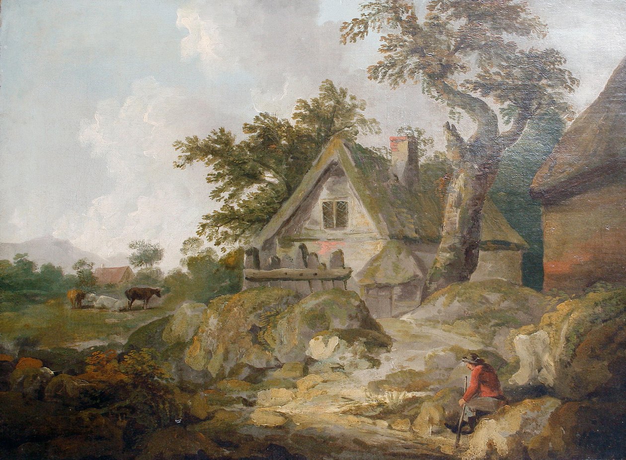 Landelijk tafereel door Thomas Hand