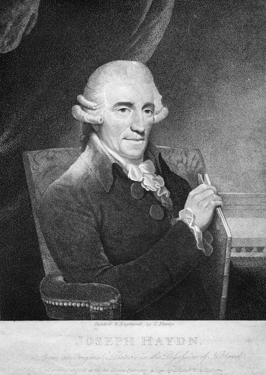 Joseph Haydn door Thomas Hardy
