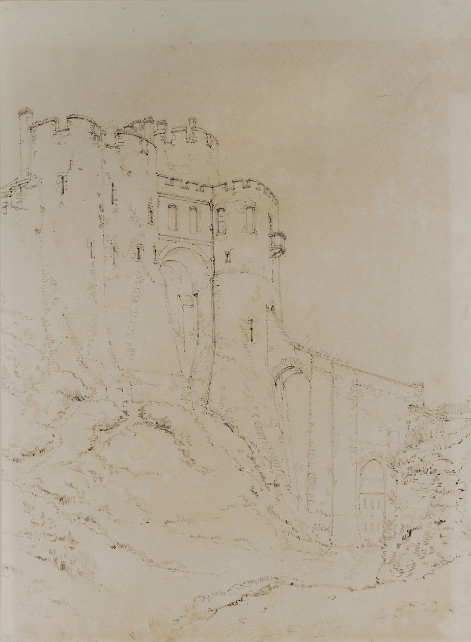 Dover Castle door Thomas Hearne
