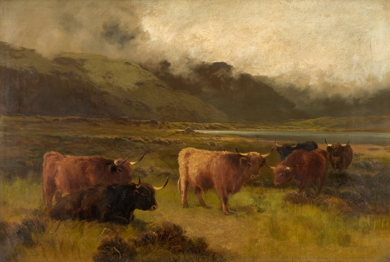 Op Tarras Moss door Thomas Henry Gibb