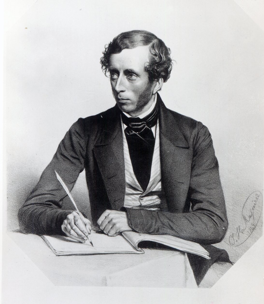 William Thompson (1805-52) 1849 door Thomas Herbert Maguire