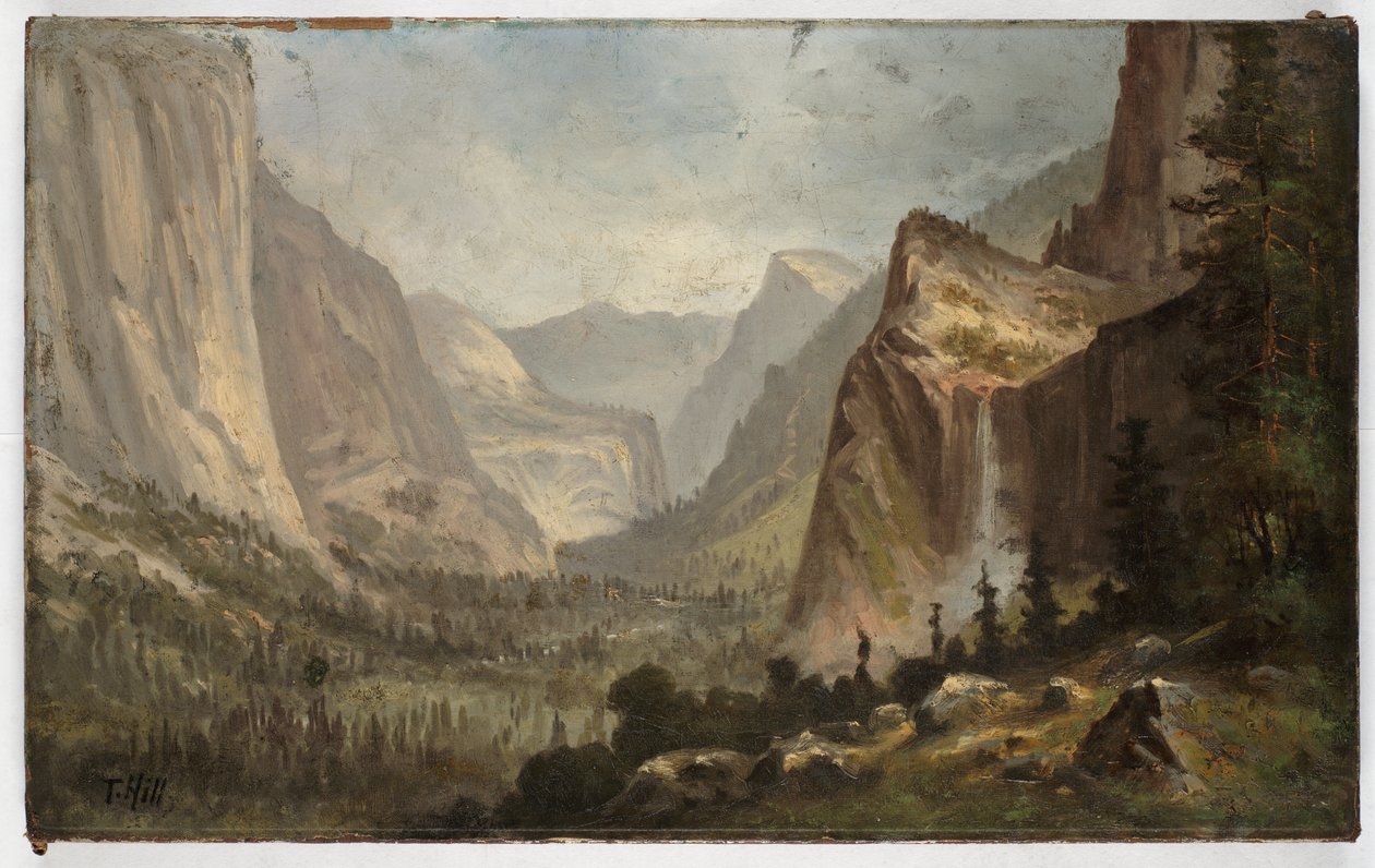 Yosemite door Thomas Hill