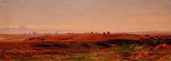 Landschapsschets door Thomas Hiram Hotchkiss