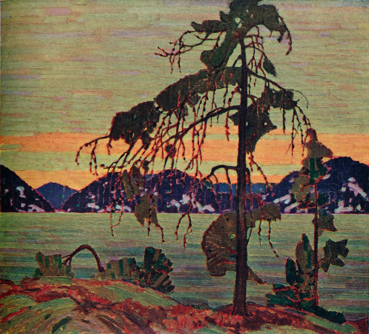 De Jack Pine, 1917, 1925 door Tom Thomson