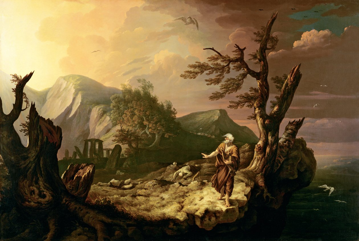De Bard door Thomas Jones