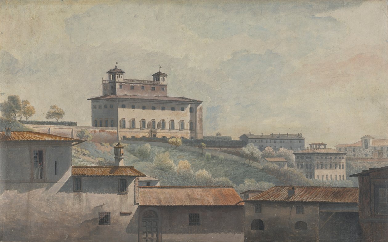 Villa Medici, Rome door Thomas Jones