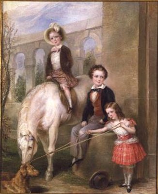 Een Familiegroep door Thomas Junior Richmond