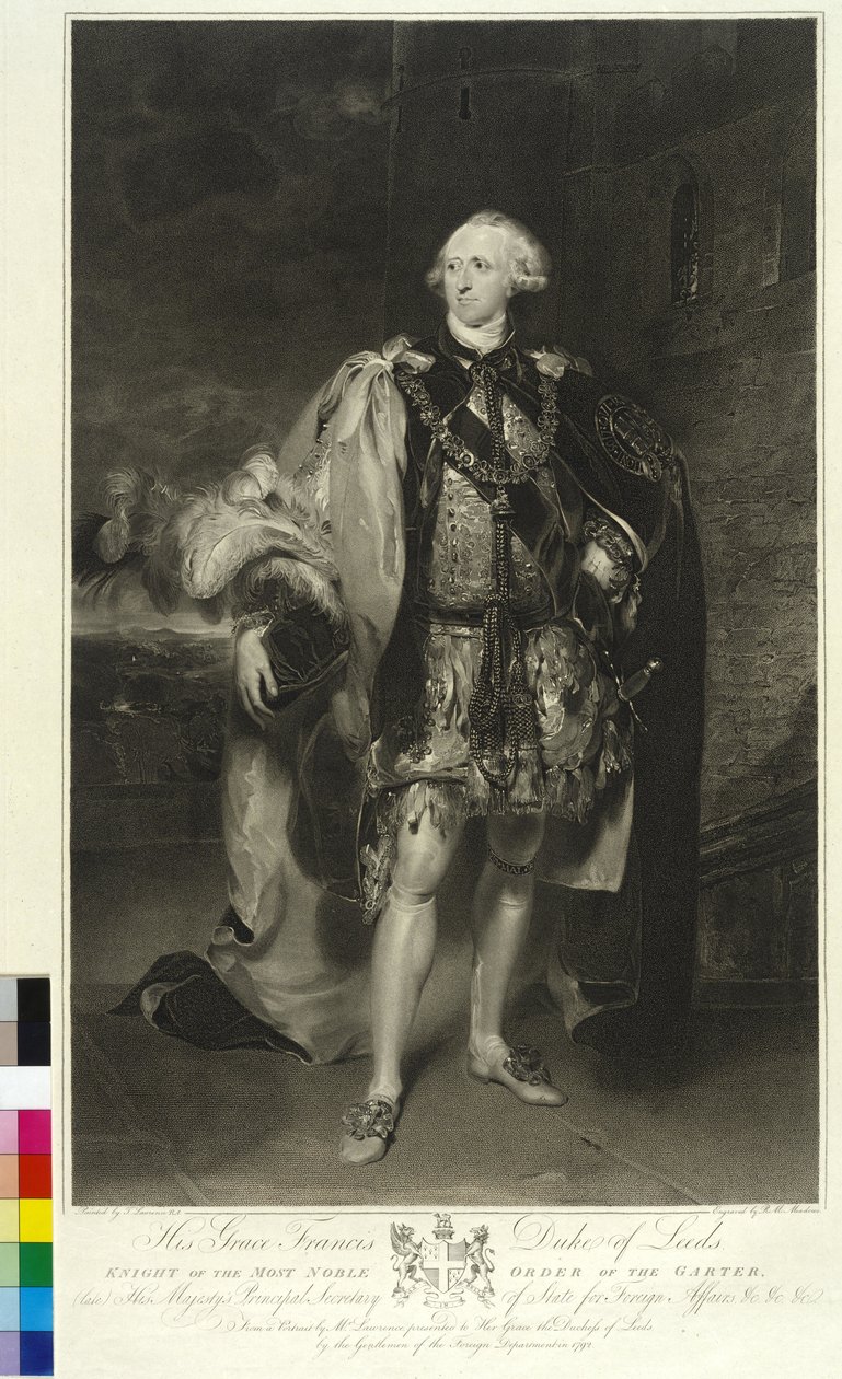 5e Hertog van Leeds Osborne door Thomas Lawrence