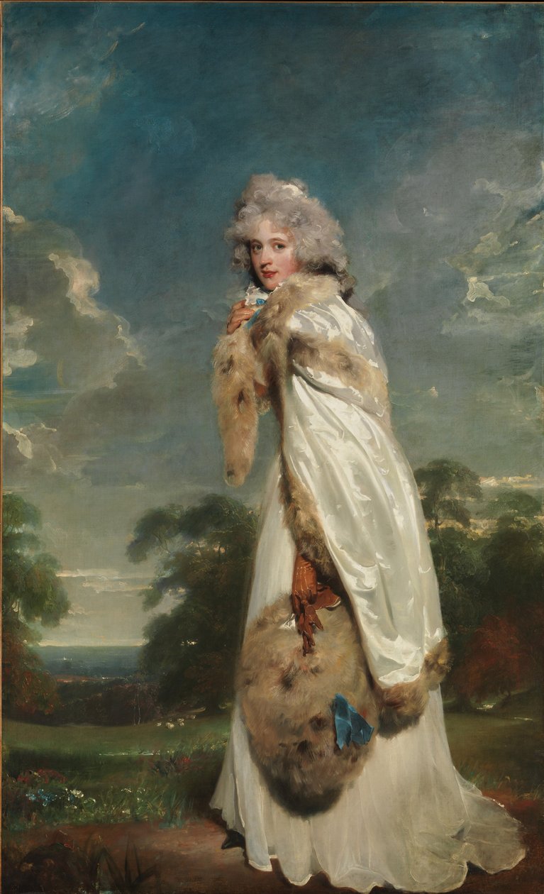 Elizabeth Farren door Thomas Lawrence