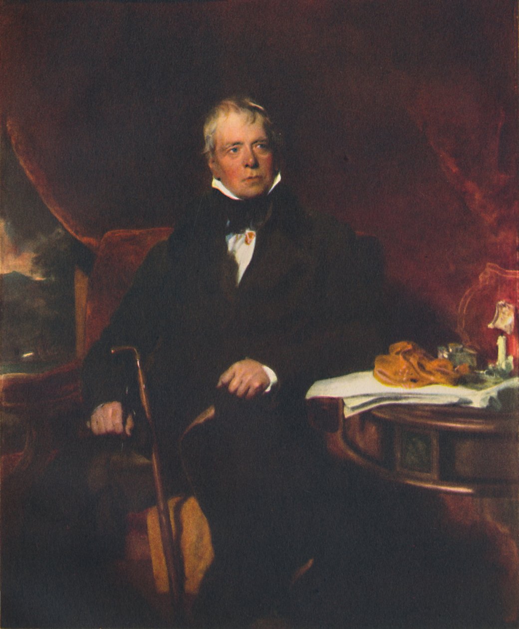 Sir Walter Scott, 1771-1832, 1820-1826, 1942 door Thomas Lawrence