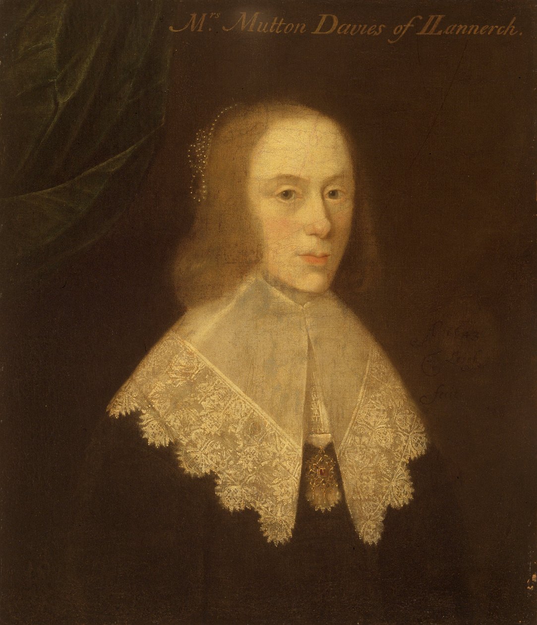 Mevrouw Anne Davies van Gwysaney door Thomas Leigh