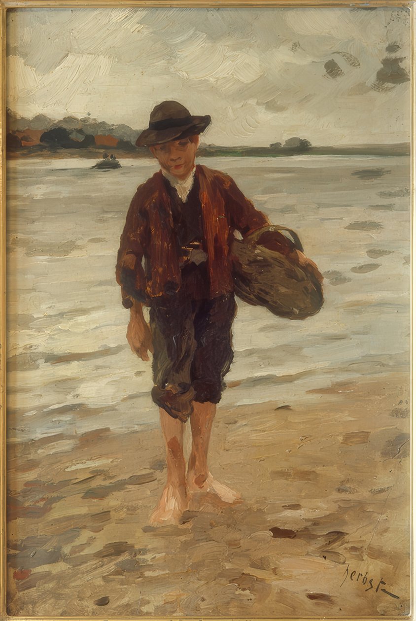 Vissersjongen door Thomas Ludwig Herbst
